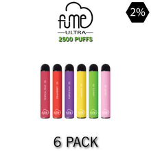 Fume ULTRA 2% Disposable Vape Device | 2500 Puffs - 6PK