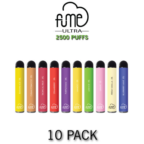 Fume ULTRA Disposable Vape Device | 2500 Puffs - 10PK EveryThing Vapes Fume ULTRA Disposable Vape Device | 2500 Puffs - 10PK EveryThing Vapes