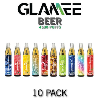 Glamee Beer Disposable Vape Device - 10PK