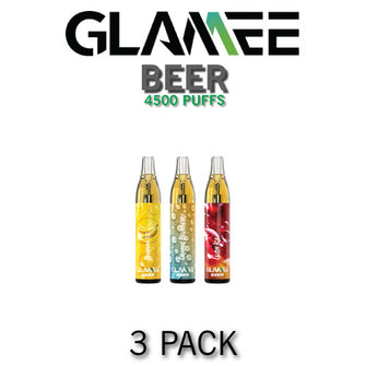 Glamee Beer Disposable Vape Device - 3PK