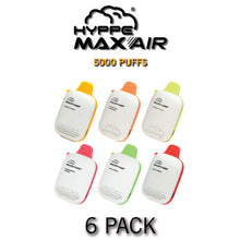 Hyppe Max Air 5000 Disposable Vape Device | 5000 Puffs - 6PK