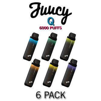 Juucy Model Q Disposable Vape Device - 6PK