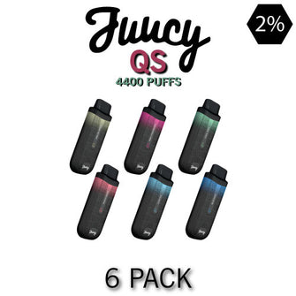 Juucy Model QS 2% Disposable Vape Device - 6PK
