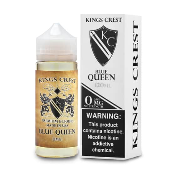 Kings Crest Blue Queen 120ml Vape Juice | Best Vape Juice EveryThing Vapes