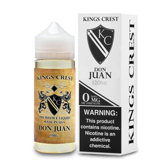 Kings Crest Don Juan 120ml 0Mg - EveryThing Vapes