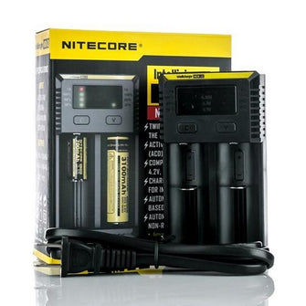 Nitecore New I2 Intellicharger Battery Charger Two Bay 1 - EveryThing Vapes