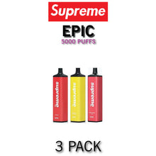 Supreme Epic Disposable Vape Device - 3PK