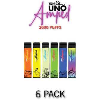 Uno AMPED TFN Disposable Vape Device - 6PK