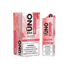 Uno Bar Iced Lychee Disposable Vape Device 10Pk - EveryThing Vapes