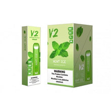 V2 Xl Mint Ice Disposable Vape Device 1Pc - EveryThing Vapes