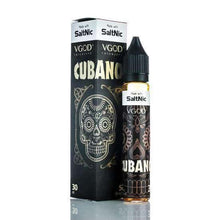Vgod Cubano Black Saltnic 30ml 50Mg - EveryThing Vapes