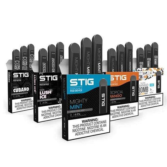 VGOD STIG Disposable Vape Device (9PC's)