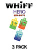 Whiff Hero Disposable Vape Device by Scott Storch - 3PK