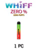 Whiff ZERO 0% Disposable Vape Device - 1PC