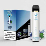 Glamee Nova Vape flavor Blue Razz Ice