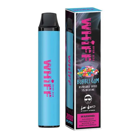 Bubble Gum Flavored Whiff Magnum Disposable Vape Device By Scott Storch