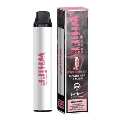 Strawberry Milkshake Flavored Whiff Magnum Disposable Vape Device By Scott Storch