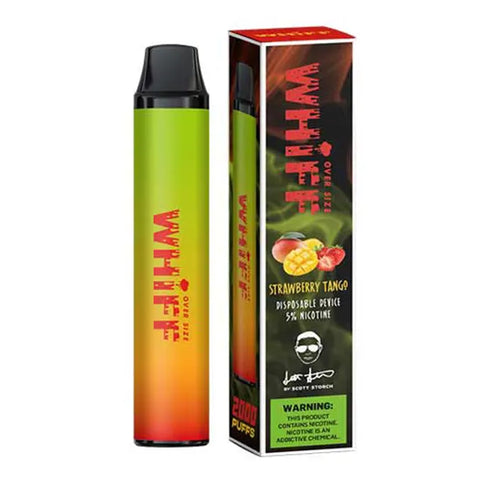 Strawberry Tango Flavored Whiff Magnum Disposable Vape Device By Scott Storch