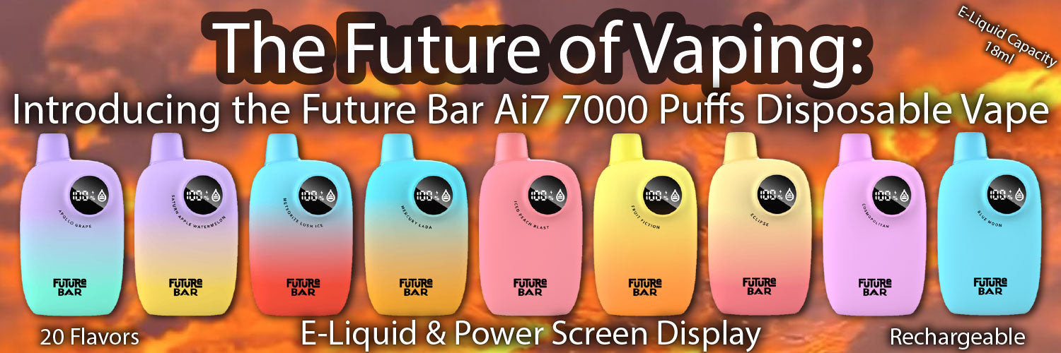 The Future of Vaping: Introducing the Future Bar Ai7 7000 Puffs Disposable Vape